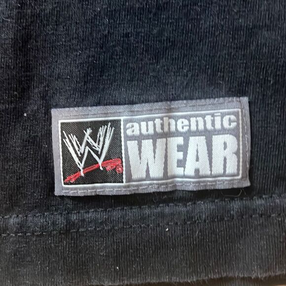 2013 WWE John Cena‎ Never Give Up Hustle T-Shirt Medium Black  Loyalty Respect - Picture 5 of 6